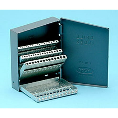 

2 Sets Hut313 1/16 -1/4 X 64Ths 13 Pc Drill Index Dispensers