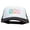 Black White, variant on Three Emotion Emojis Embroidered Foam Panel Mesh Snapback - Black White OSFM