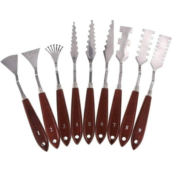 Stainless Steel Art Palette Knives for Oil Painting or Acrylic Mixing Paints