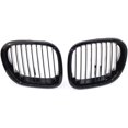 thumbnail image 1 of Front Grille, 2Pcs Gloss Black Front Bumper Hood Kidney Grille Racing Grille Replacement for Z3 19962002, 1 of 7