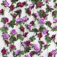 thumbnail image 5 of Artificial Flower Rose Hanging Cloth Fadeless Vivid Fake Vine Garland Home Garden Wedding Decoration, 5 of 7