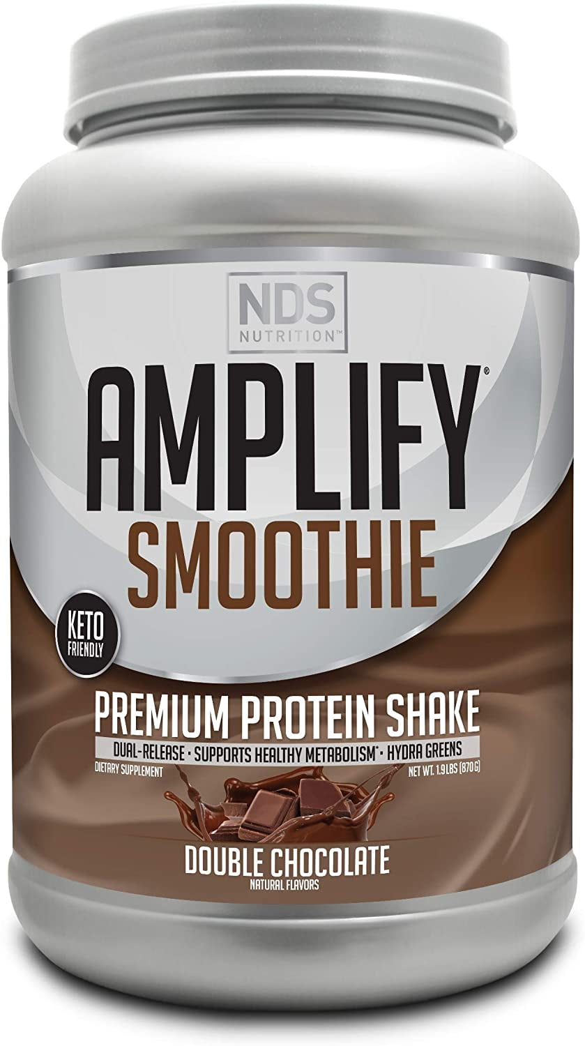 NDS Nutrition Amplify Smoothie Premium Whey Protein Powder Shake with