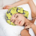 thumbnail image 5 of cute Zebra yellow Silk Bonnet for Sleeping Women Men, Adjustable Elastic Satin Bonnet Bonnet for Sleeping, Soft Similar Silk Curly Cuteness Hair Bonnet for Sleeping, 5 of 7