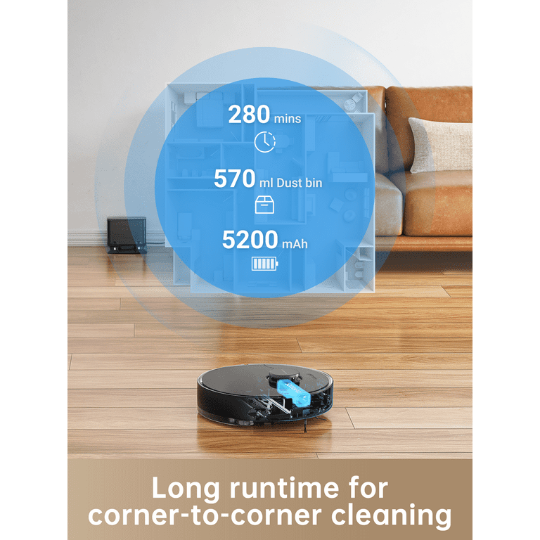 Dreame D10s Pro Robot Vacuum and Mop, Powerful 5000Pa Suction, AI