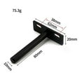 thumbnail image 6 of Baoblaze 5xFLOATING SHELF BRACKETS SCREW WALL SHELVES SUPPORT HOLDER 8x6.2x2cm, 6 of 8
