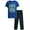 Blue Game Over, variant on Tuff Guys Boys Pajama Set - 2 Piece Short Sleeve Sleep Shirt and Pajama Pants Sleepwear for Boys (8-16)