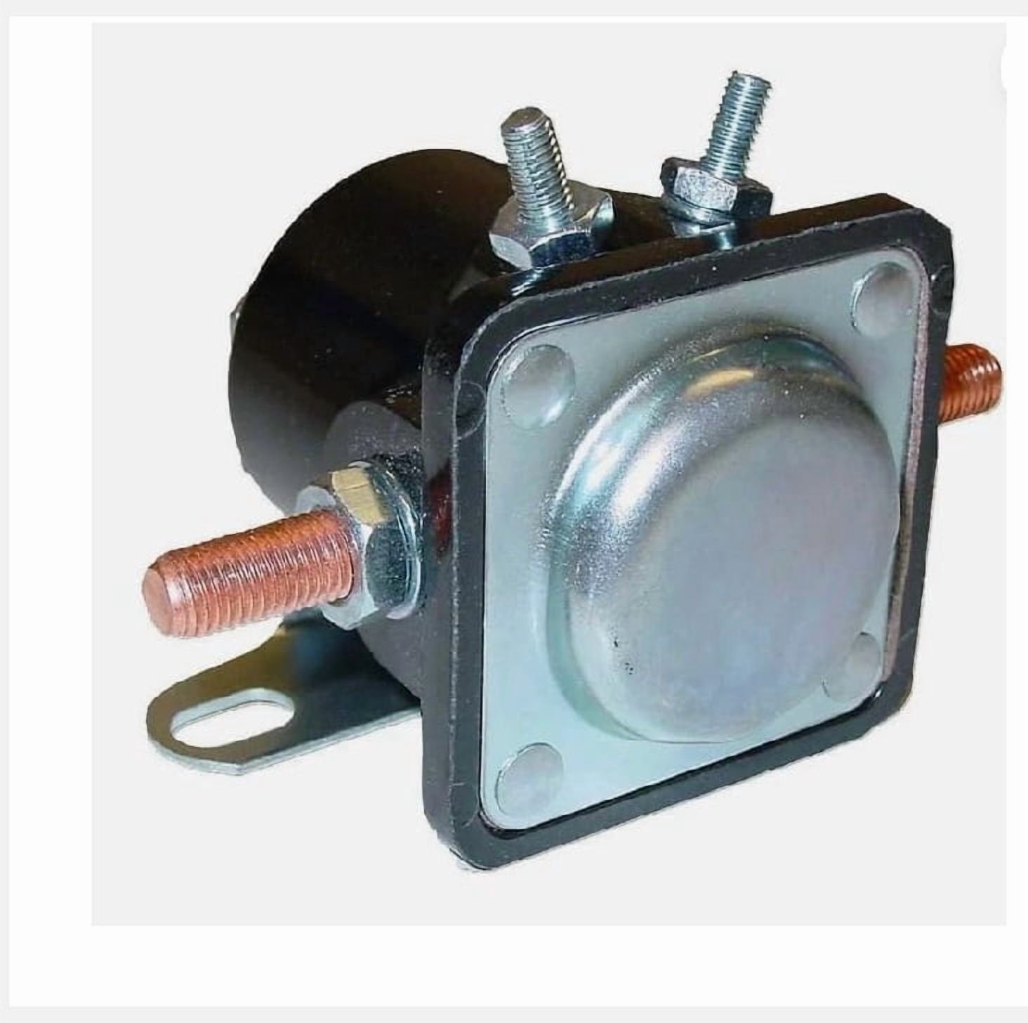 Starter Solenoid Relay 12V FDS282 | Fits Ford Tractor Models | Heavy Duty Zinc-Plated Steel | Hot Rod Starter Solenoid Replacement
