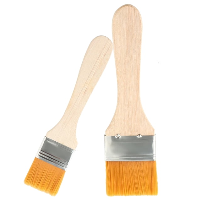 2 uds. Brocha de nailon para hornear, brocha para repostería, brocha para aceite de cocina, brocha para barbacoa