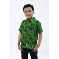 thumbnail image 3 of Shirt John Deere Tractor Toddler Boys Button Down Green 3T, 3 of 8