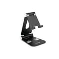 thumbnail image 5 of Portable Foldable Aluminum Desk Stand Adjustable Holder for LG Q60, K50, K40, BLU Studio X8 HD (2019), Alcatel 1c (2019) (Black), 5 of 9