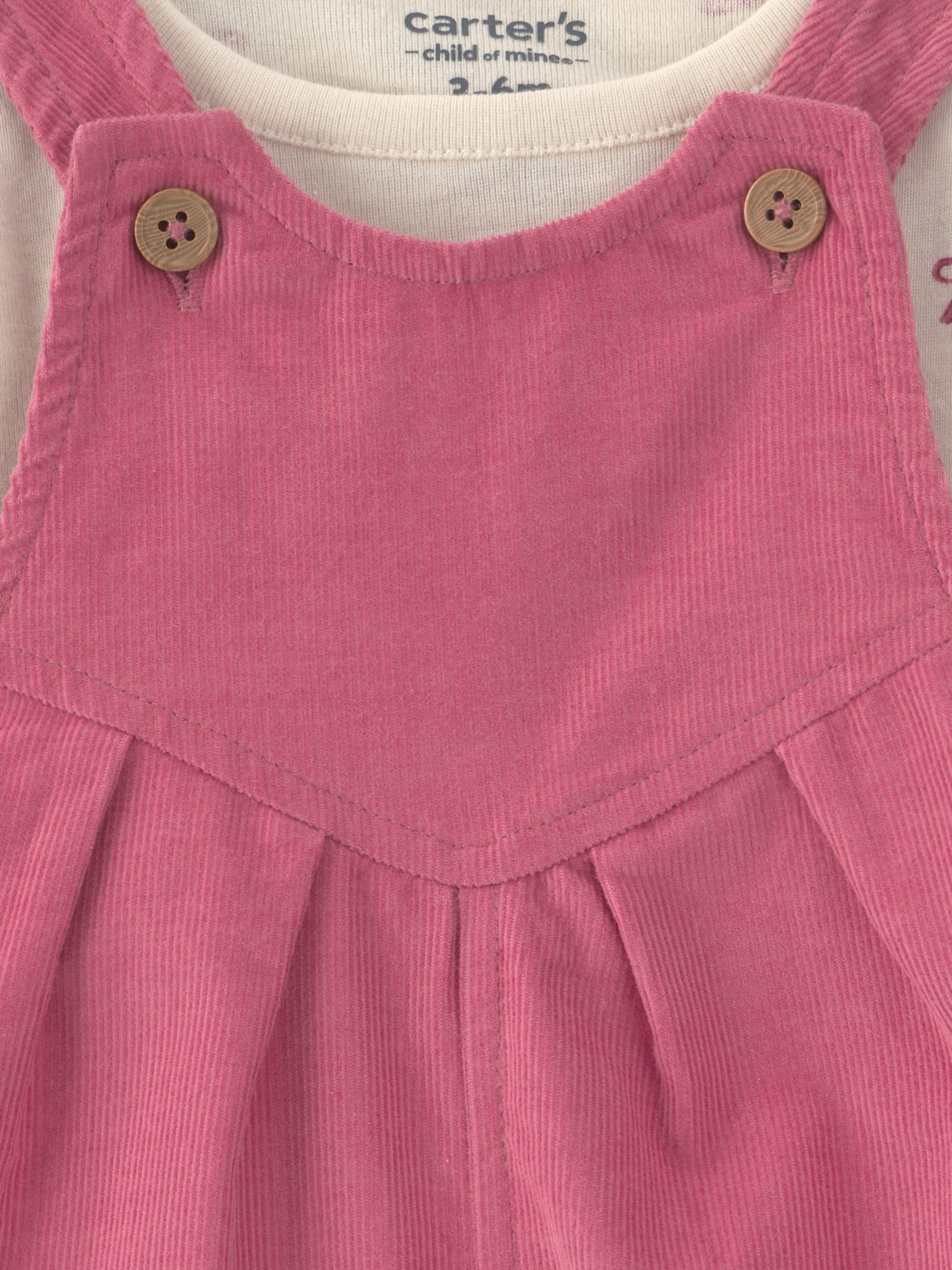 Carter's Child of Mine Baby Girl Jumper Set, 2-Piece, Sizes 0/3 - 24 Months