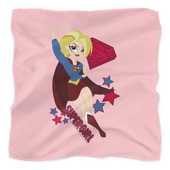 DC Super Hero Girls Supergirl Stars Bandana (21 in x 21 in)