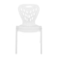 thumbnail image 2 of Silla de plástico en miniatura Hugo Accesorios 1:10 Blanco, 2 of 10
