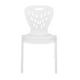 thumbnail image 2 of 2x1/10 Escala Moderna Sala De Estar Silla De Plástico Modelos Muebles Blanco Hugo Sillas BJD de casa de muñecas en miniatura, 2 of 10