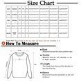 thumbnail image 3 of Camiseta de manga larga con cuello redondo para mujer, blusa informal con estampado de retales a cuadros, moda del Día de San Valentín, 3 of 4