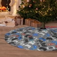 thumbnail image 6 of Yiaed Video Game Print Christmas Tree Skirt , Tree SkirtsTree Mat for Christmas Winter Holiday Indoor Decorations-48", 6 of 7