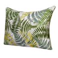 thumbnail image 3 of LR Home Fern Performance Poly Filled Pillow in Green/Yellow, 14" x 20", 3 of 11