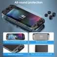 thumbnail image 3 of Switch 2 Accessories Protector Cover for Nintendo Switch 2 (2025), with 6 Thumb Caps and Screen Protector, TPU Cover, Anti-Slip, Shock-Proof, Anti-Scratch, 3 of 9
