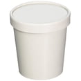 thumbnail image 1 of 25ct White Pint Frozen Dessert Containers 16 oz, 1 of 1