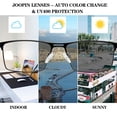 thumbnail image 6 of Joopin Unisex Photochromic Blue Light Blocking Glasses Rectangular Computer Gaming TV Glasses UV400 Protection, 6 of 8