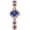 Blue, variant on Women's Quartz Watch Alloy Four Leaf Clover Fashion Decoration Bracelet