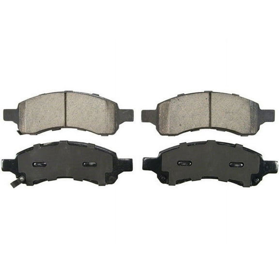 Front Brake Pad Set - Compatible with 2007 - 2016 GMC Acadia 2008 2009 2010 2011 2012 2013 2014 2015