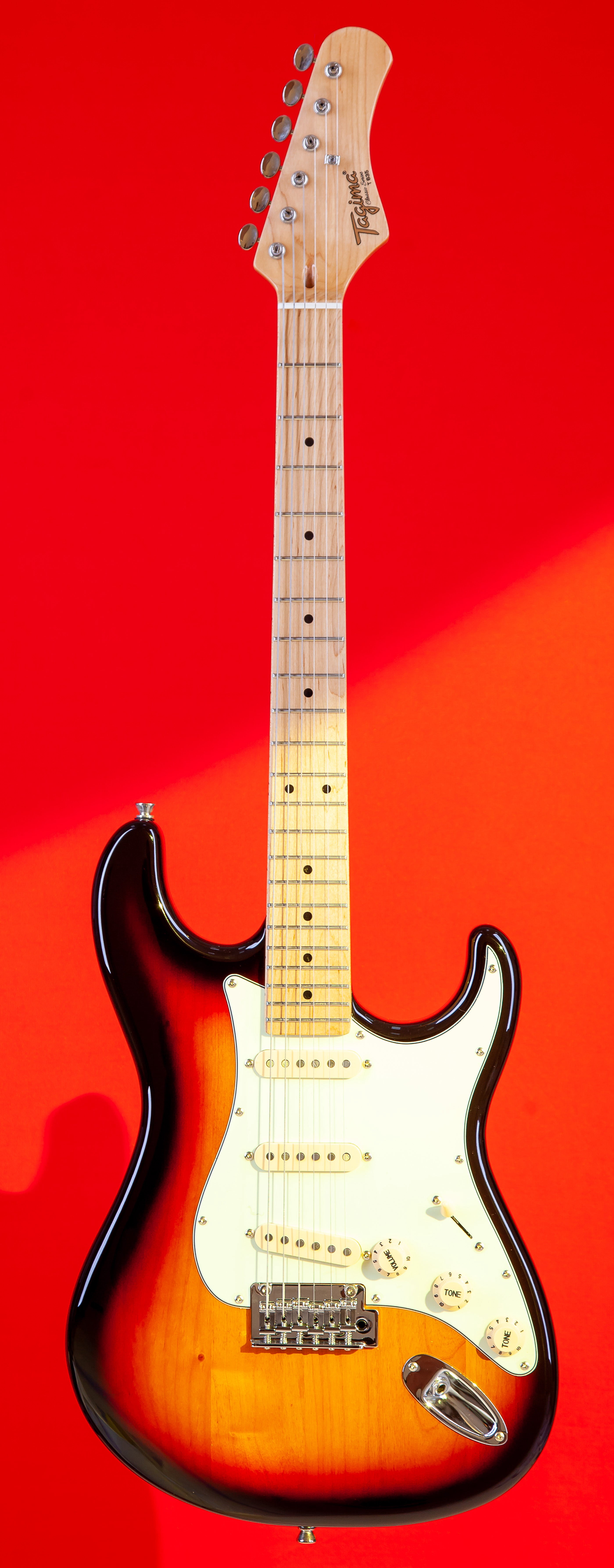 Tagima T 635 CLASSIC-SB-LF/MG Electric Guitar - Sunburst