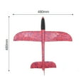 thumbnail image 4 of Foam Throwing Glider Airplane, LED Aircraft Toy, Hand Launch Foam Plane for Kids, Lightweight Durable High-Polymer, Double-Wing, Easy to Assemble and Carry, Outdoor Flying Toy for Children Aged 4-14, 4 of 4