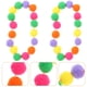 thumbnail image 5 of 2 uds. Collares para gatos, collares elásticos para gatos, collares coloridos para mascotas, collares con diseño de bola de felpa, collares para perros, 5 of 5