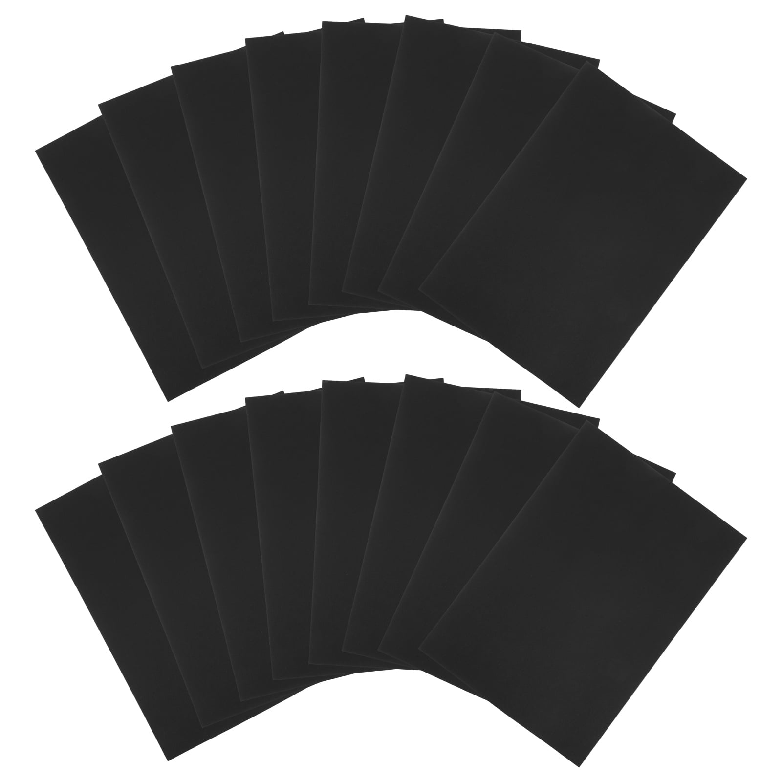 WHAMVOX 50pcs Black Cardstock A4 For Diy Projects Thick Construction Paper For Scrapbooking Card Making And Halloween Crafts