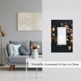 thumbnail image 5 of Fotbe Elegant Golden Blue Ornaments Print Duplex Receptacle Wall Plate, 1-Gang 5.0" x3.0" Wall Outlet Covers, Dual Outlet Faceplates Covers, Color-matched Screws Included-Style U, 5 of 6
