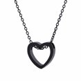 thumbnail image 2 of Openpig Heart Choker Necklace, Dainty Cute Initial Heart Pendant Necklace, Valentine's Day Heart Necklaces for Women, 2 of 2