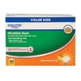 thumbnail image 1 of Equate Nicotine Gum, Fruit, 4mg, 1 of 5