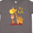 thumbnail image 4 of Inktastic My Aunt Loves Me Giraffe Boys or Girls Toddler T-Shirt, 4 of 5