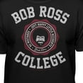 thumbnail image 2 of Teelocity Bob Ross College Logo Black Short Sleeve Graphic Tee, 2 of 4