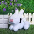 thumbnail image 4 of Muñeco de peluche de esqueleto de Minecraft, juguete de peluche ultra suave, regalo de cumpleaños para niños, conejo blanco de 16 cm, 4 of 5