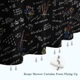 thumbnail image 6 of Math Equations Graphs Black Pattern Shower Curtain 72"x84" ,Bathroom Decorative Shower Curtains Set with 12 Hooks,Modern Waterproof Washable Shower Curtain, 6 of 6