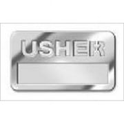 B & H Publishing Group 676833 Badge Usher Silver With Cut Out Small