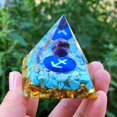thumbnail image 1 of de cristal de 60mm, de , de , piedra de Yoga para meditación, cristales de , piedra para Macarena Pirámide de cristal, 1 of 7