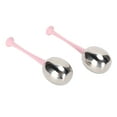 thumbnail image 1 of Globes de Glace en Acier Inoxydable, Réduire le Gonflement Apparence Ronde Globes de Glace pour le Visage en Acier Inoxydable pour Soins de la Peau du Visage pour Salon de Beauté Poignée Rose, 1 of 8