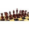 thumbnail image 4 of BLOOD ROSEWOOD DRAGON 4 5/8" King Large Staunton Chess Men Set - NO Board, 4 of 5