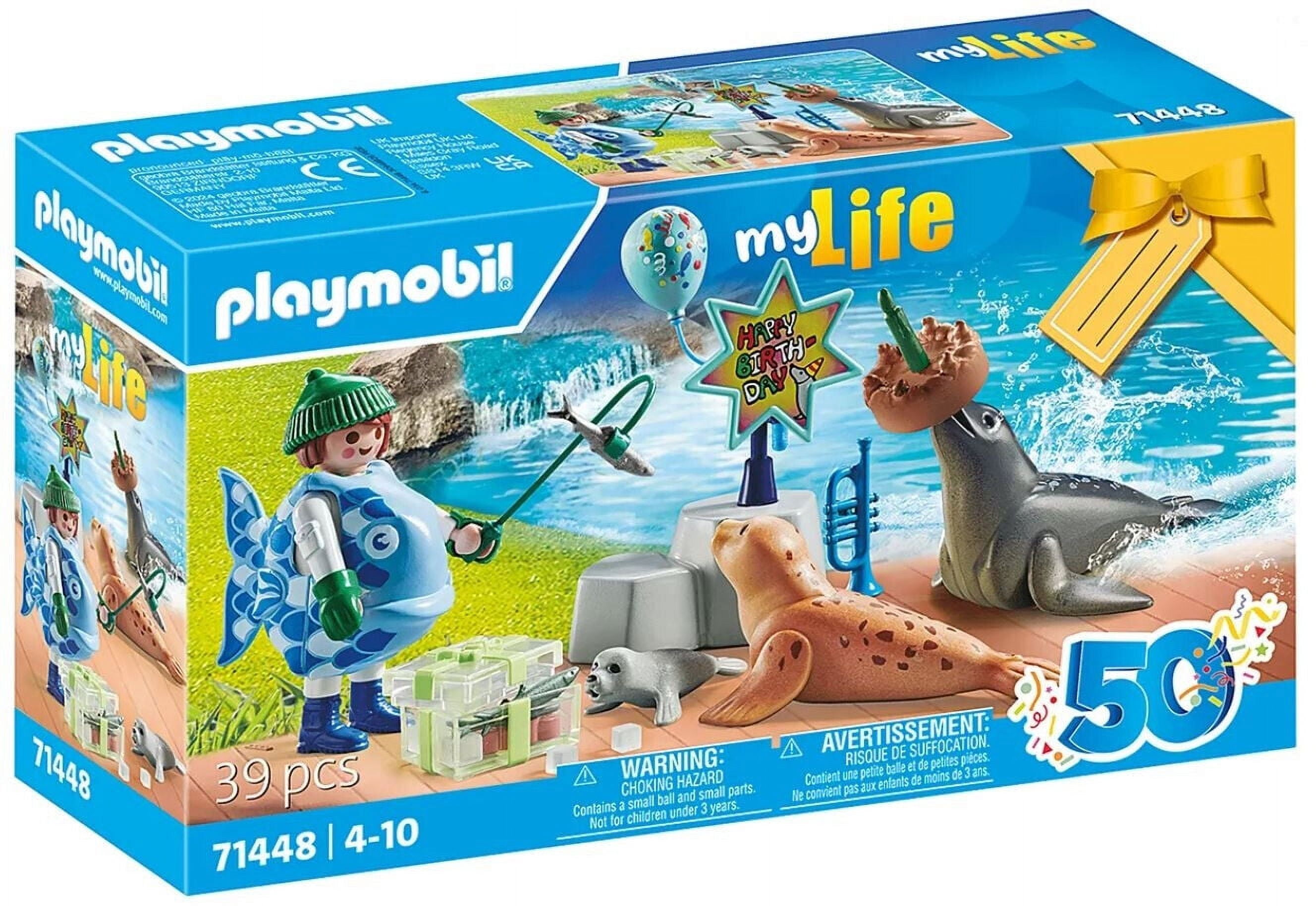 Playmobil Gas Station (70201) - Interactive Playset with