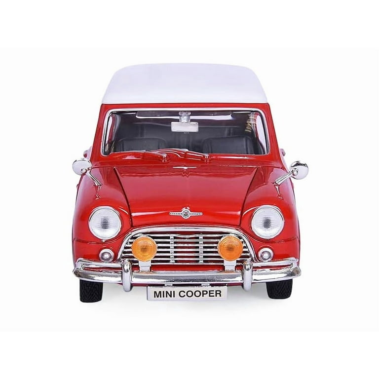 1961-1967 Morris Mini Cooper Red with White Top 