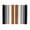 Black, variant on Modern Brown Teal Kitchen Curtains 84 Inch Length, Boho Contemporary Geometric Striped Grommet Top Bedroom Living Room Curtains, Light Filtering Cafe Curtain Drapes 2 Panels Set 84''x84''