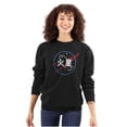 thumbnail image 3 of NASA Meatball Mars Japanese Translation Sweatshirt for Men or Women Brisco Brands S, 3 of 6