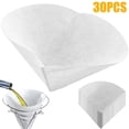 thumbnail image 1 of Filtros de aceite para freidora de 25 cm, filtros cónicos de tela no tejida, filtros cónicos para aceite de cocina, filtros cónicos para jarabe de arce, filtros cónicos para cocina, restaurantes,, 1 of 8