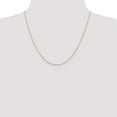 thumbnail image 4 of 14K Rose Gold Cable Chain Styles Necklace 20 inch 1.10 mm Diamond-cut with Lobster Clasp 1, 4 of 4