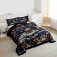 thumbnail image 3 of Castle Fairy Boys Girls Fire Truck Twin Comforter Sets,Car Theme Bedding Set, 3 of 8