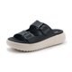 thumbnail image 4 of Sandalias deportivas antideslizantes de suela gruesa para mujer, para interior y exterior (Negro 39), 4 of 9