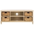 thumbnail image 4 of SAFAVIEH Rooney Farmhouse Entertainment Unit, Natural (47.2 in. W x 15.7 in. D x 20.1 in. H), 4 of 15